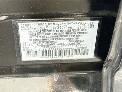 2021 Nissan Sentra SR