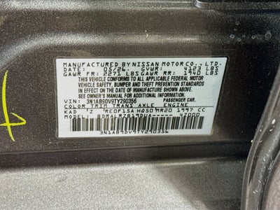 2026 Nissan Sentra SR
