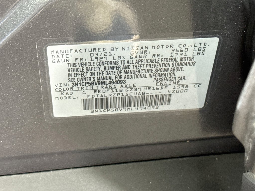 2021 Nissan Kicks S