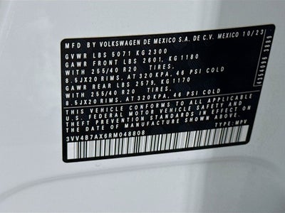 2024 Volkswagen Tiguan 2.0T SEL R-Line