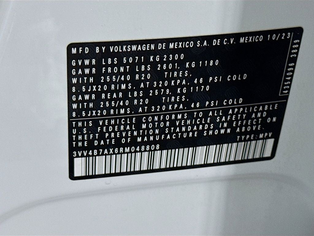 2024 Volkswagen Tiguan 2.0T SEL R-Line