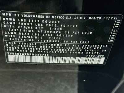 2024 Volkswagen Tiguan 2.0T S