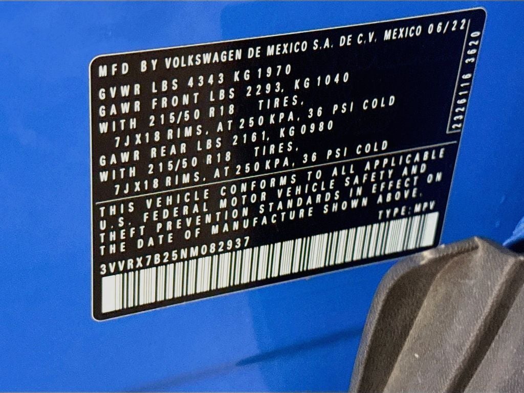 2022 Volkswagen Taos 1.5T SE