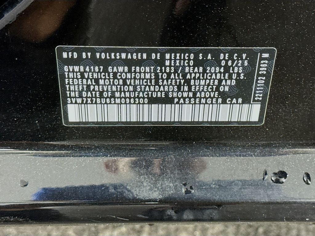 2025 Volkswagen Jetta 1.5T SE