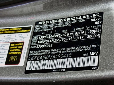 2021 Mercedes-Benz GLE GLE 350