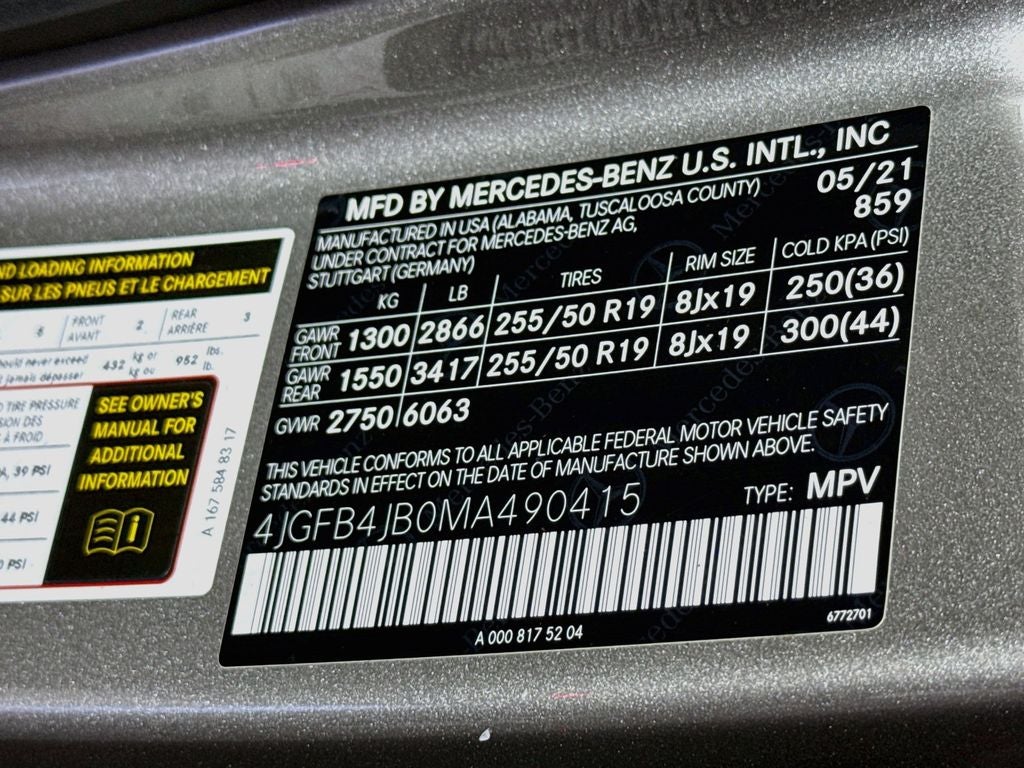 2021 Mercedes-Benz GLE GLE 350