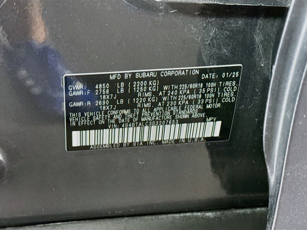 2025 Subaru Outback Onyx Edition