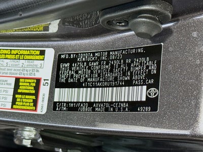 2024 Toyota Camry LE
