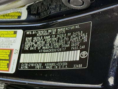 2025 Toyota Camry SE