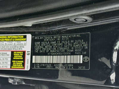 2025 Toyota Camry LE
