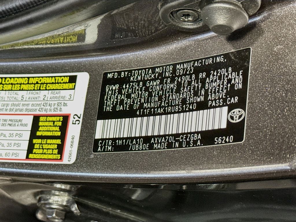 2024 Toyota Camry XLE