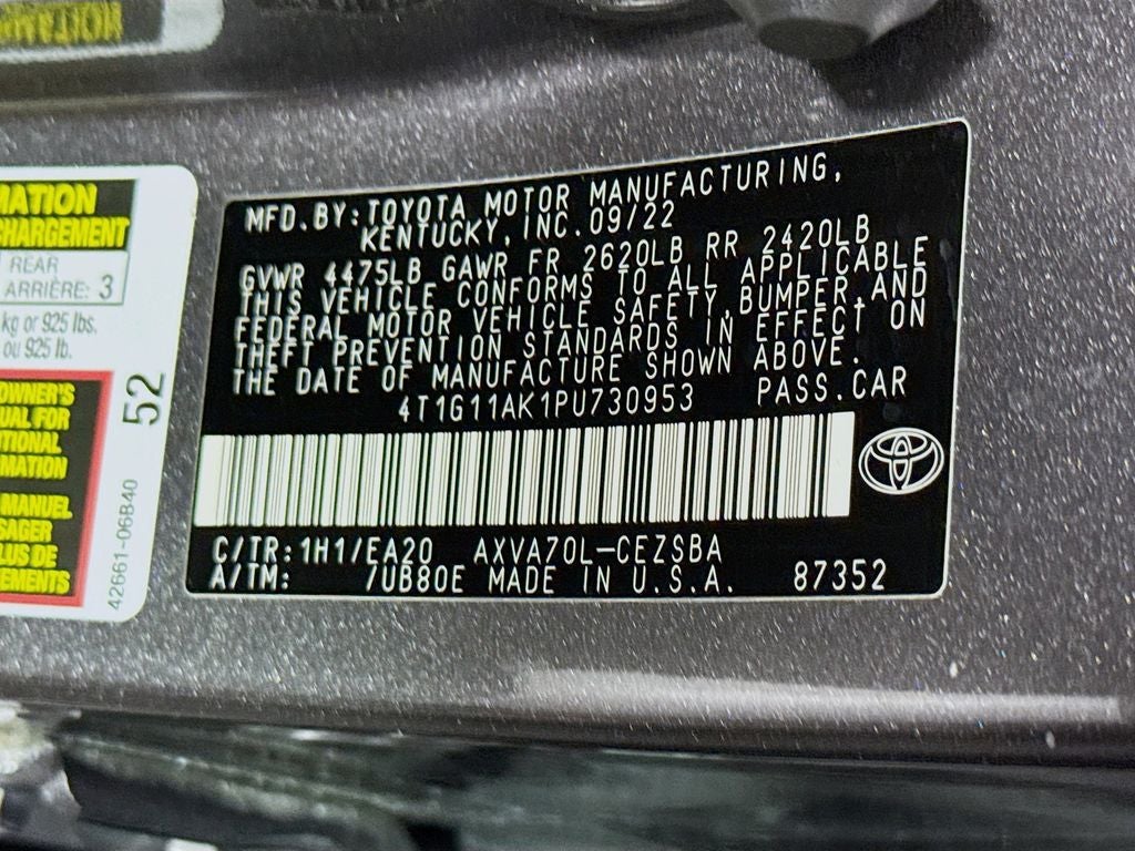 2023 Toyota Camry SE