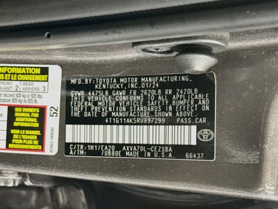 2024 Toyota Camry SE