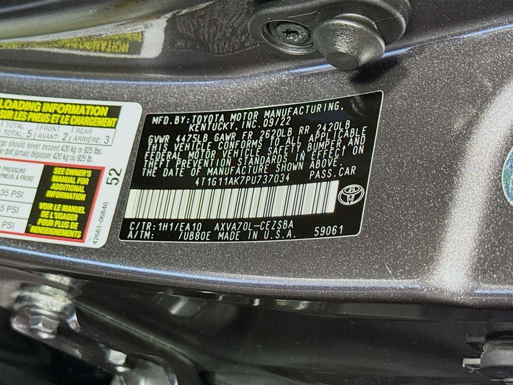 2023 Toyota Camry SE