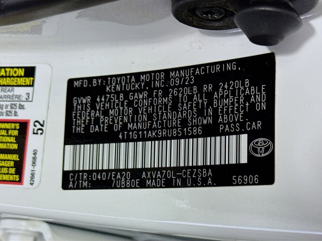 2024 Toyota Camry SE