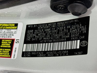 2024 Toyota Camry LE