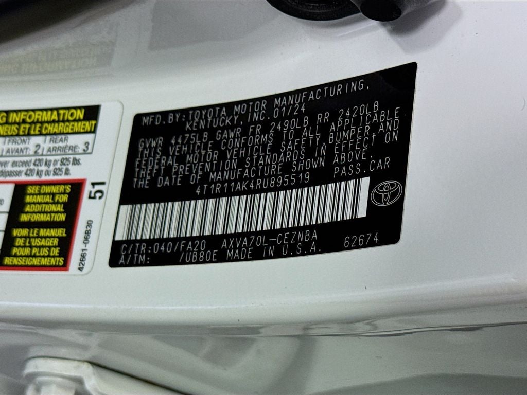 2024 Toyota Camry LE