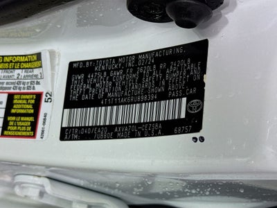 2024 Toyota Camry SE
