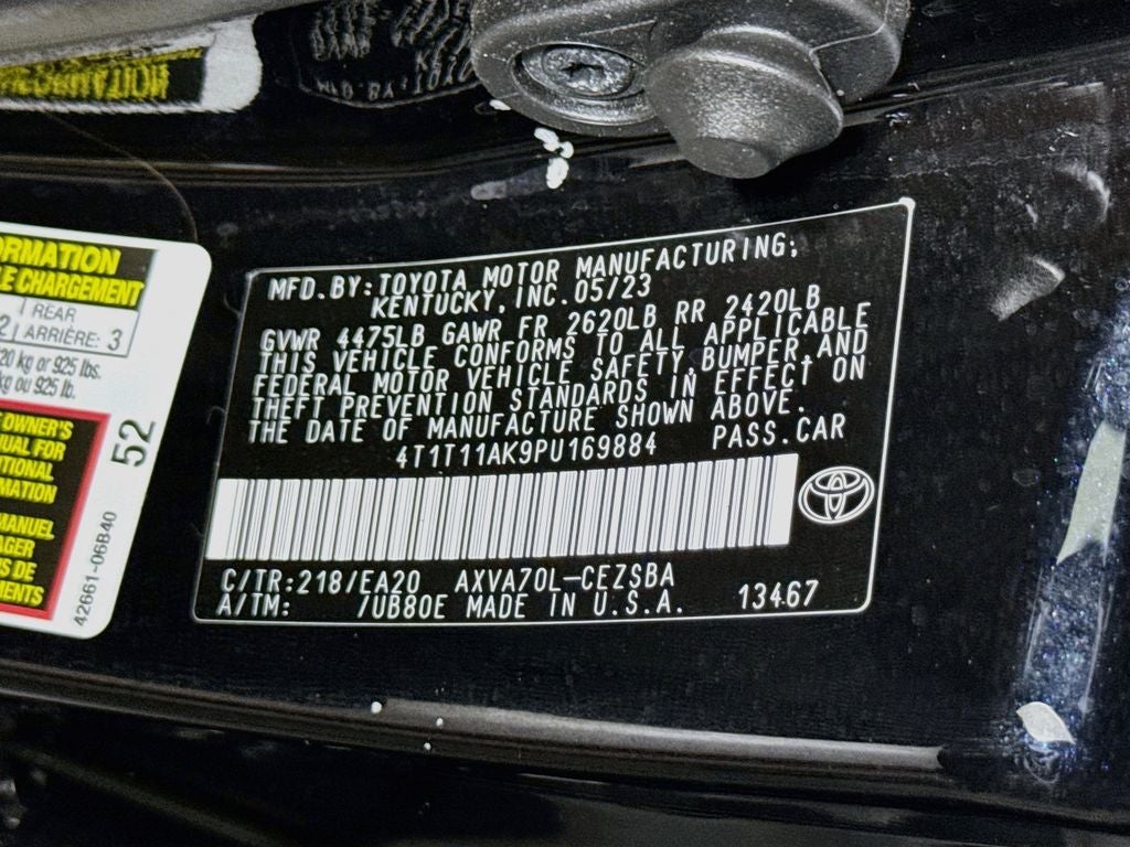 2023 Toyota Camry SE