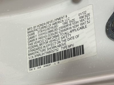 2022 Honda Odyssey EX-L