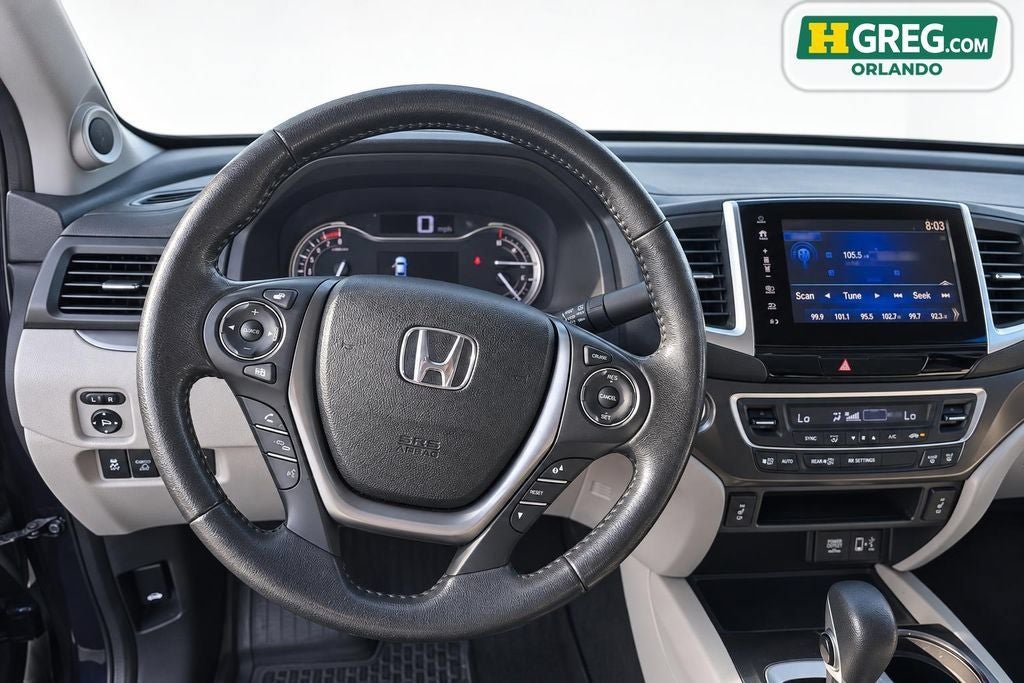 2017 Honda Ridgeline RTL-T