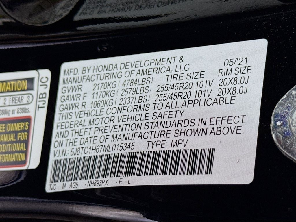 2021 Acura RDX A-Spec Package