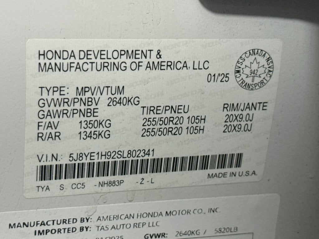 2025 Acura MDX A-Spec Advance Package SH-AWD