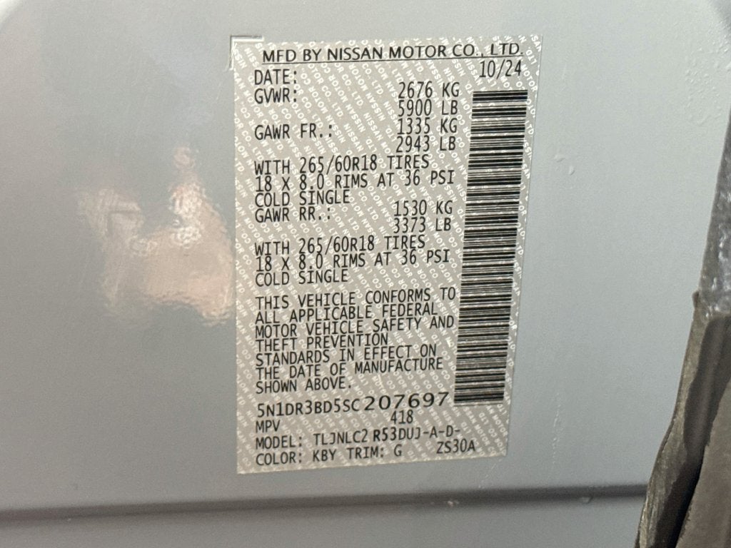 2025 Nissan Pathfinder Rock Creek