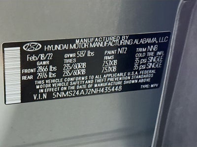 2022 Hyundai Santa Fe SEL
