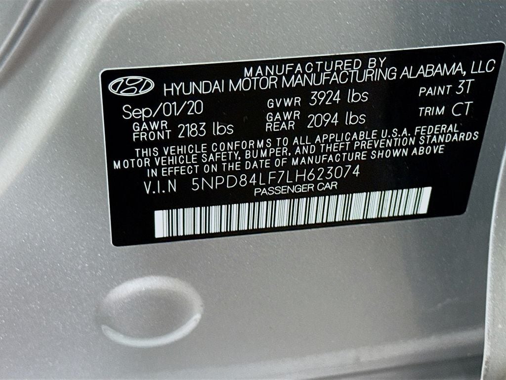 2020 Hyundai Elantra Value Edition