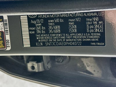2023 Hyundai Santa Cruz SEL