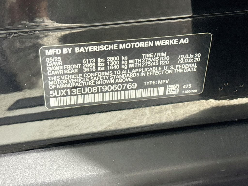 2026 BMW X5 sDrive40i
