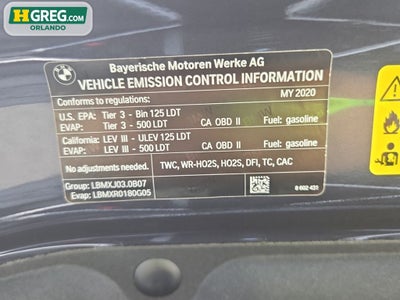 2020 BMW X5 xDrive40i