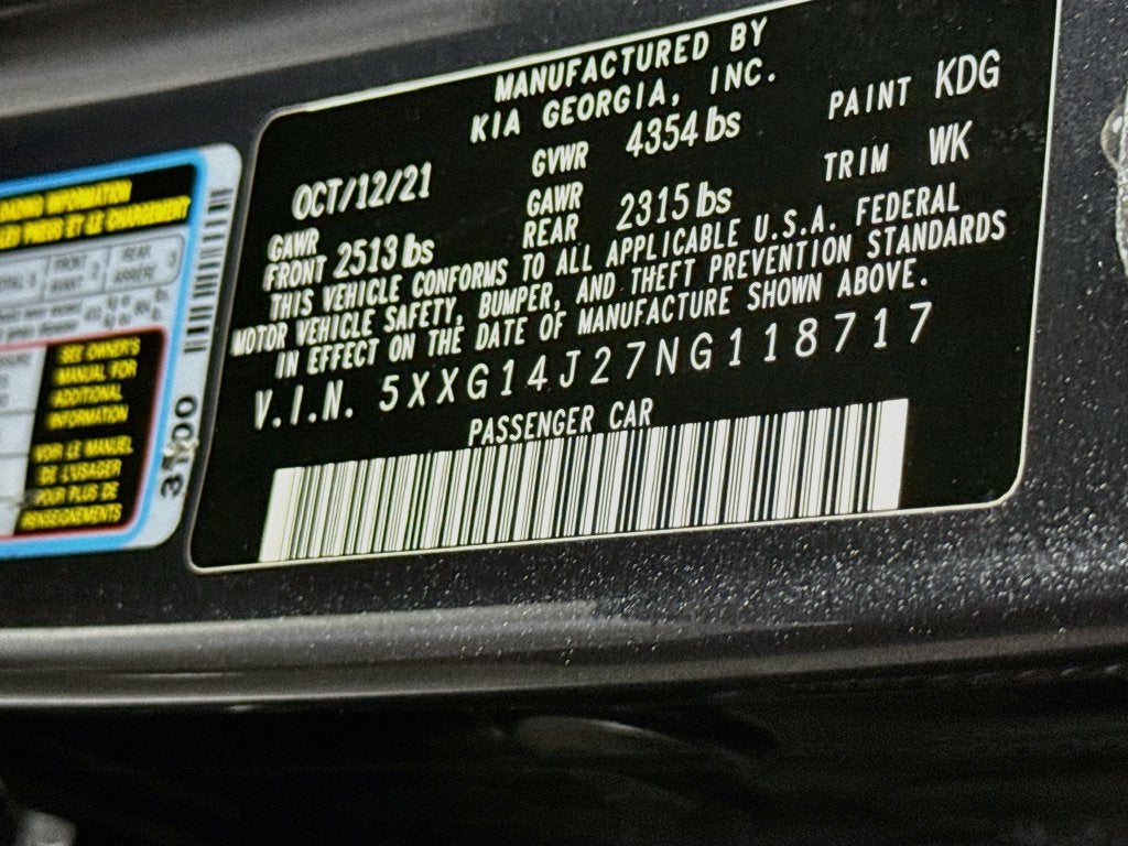 2022 Kia K5 LXS