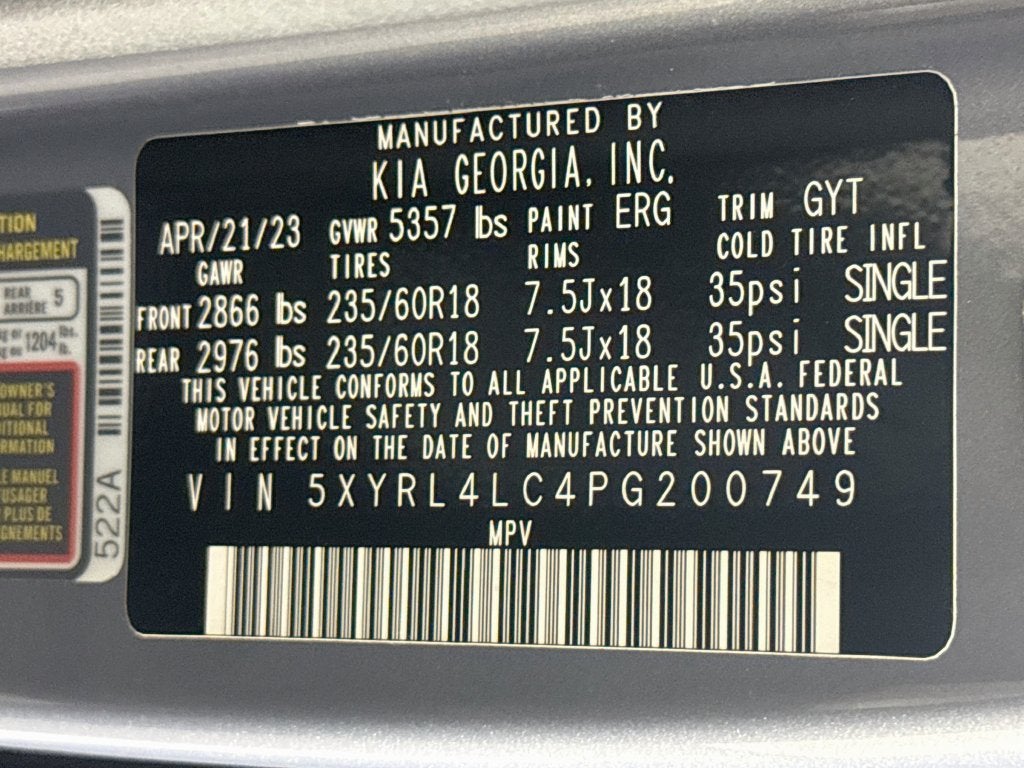 2023 Kia Sorento S