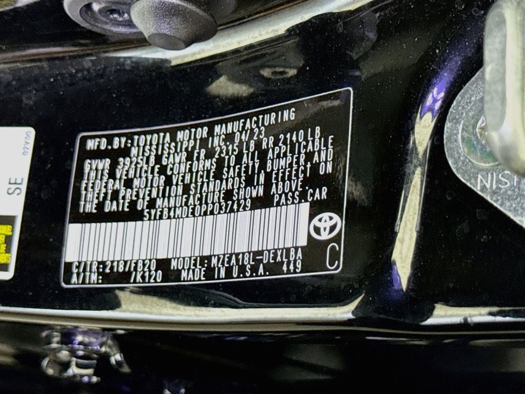 2023 Toyota Corolla LE