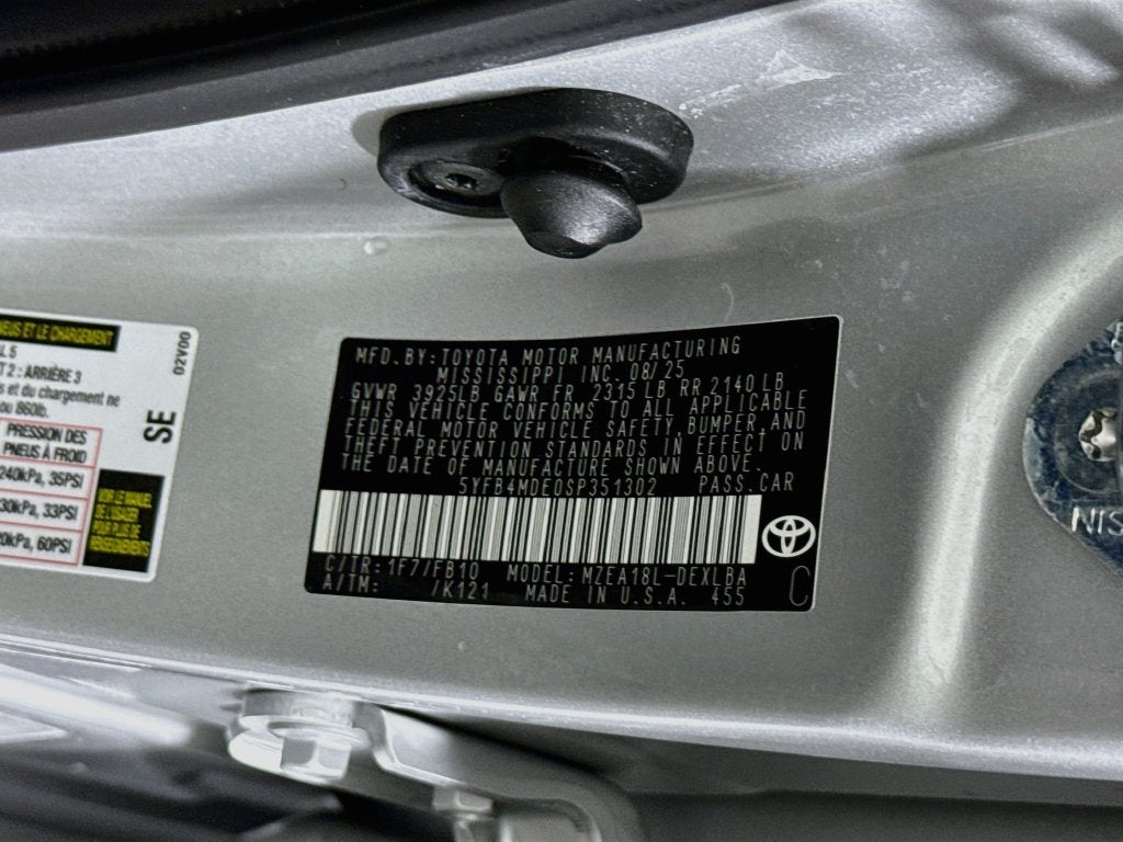 2025 Toyota Corolla LE
