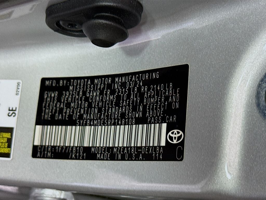 2024 Toyota Corolla LE