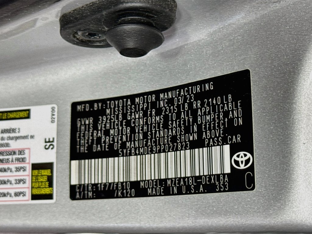 2023 Toyota Corolla LE