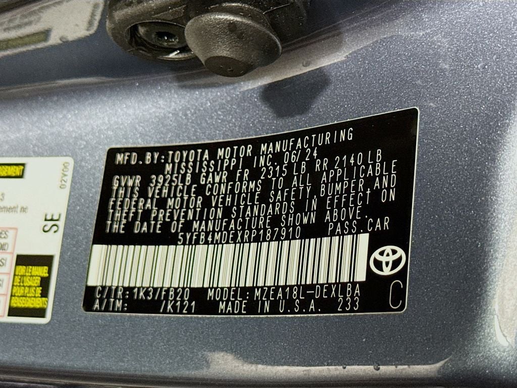 2024 Toyota Corolla LE