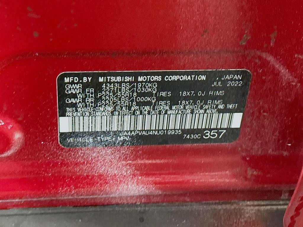 2022 Mitsubishi Outlander Sport 2.0 SE