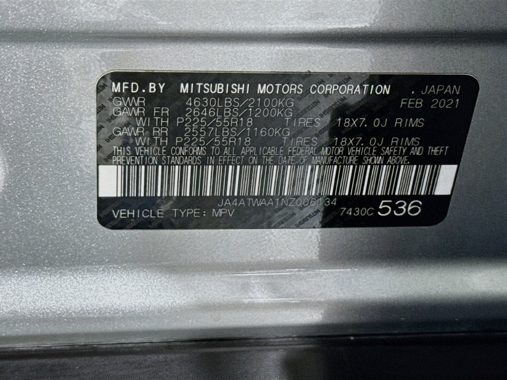 2022 Mitsubishi Eclipse Cross SE
