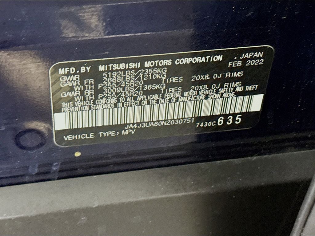 2022 Mitsubishi Outlander SE