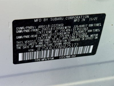2022 Subaru Forester Base