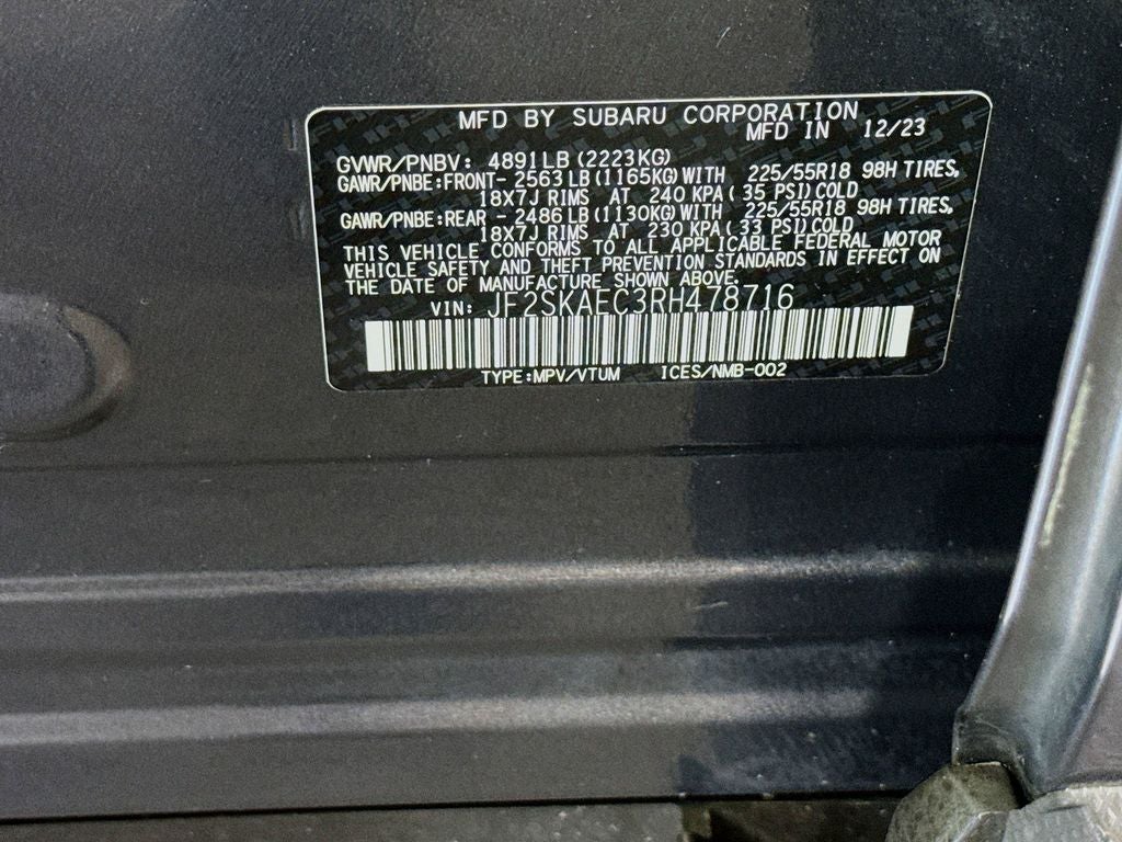 2024 Subaru Forester Sport