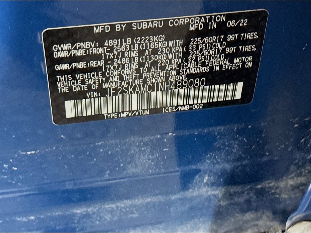 2022 Subaru Forester Wilderness