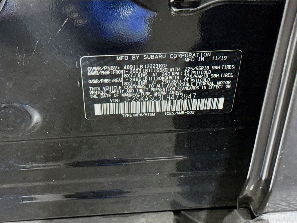 2020 Subaru Forester Limited