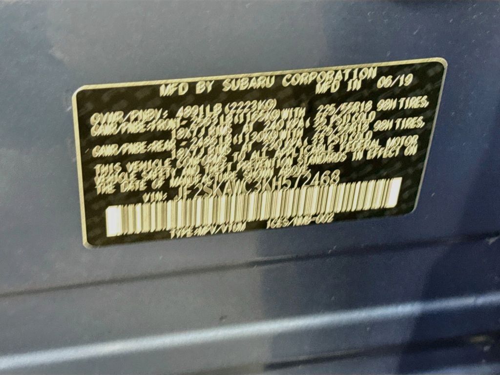 2019 Subaru Forester Touring