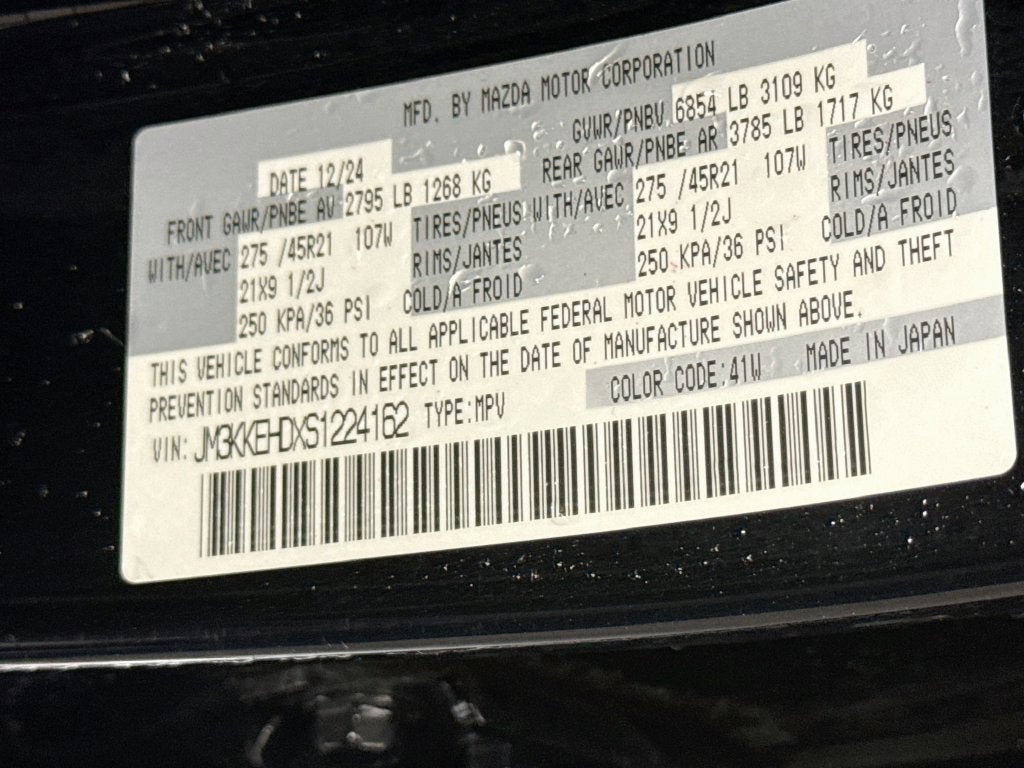 2025 Mazda Mazda CX-90 3.3 Turbo Premium Plus