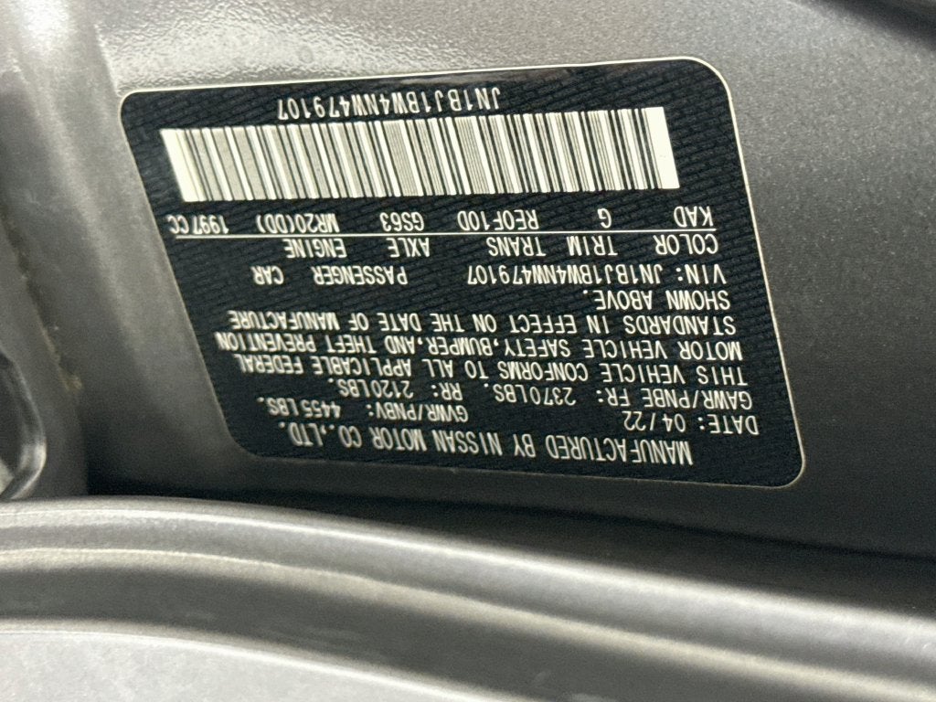 2022 Nissan Rogue Sport SV